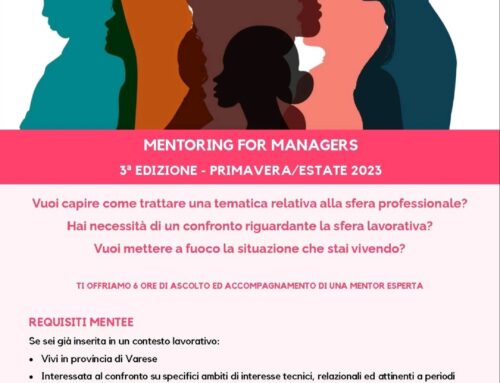 Progetto “Mentoring for Managers 2023”, 3’ edizione